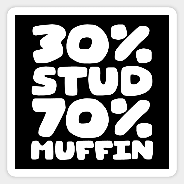 30 Stud 70 Muffin Sticker by colorsplash